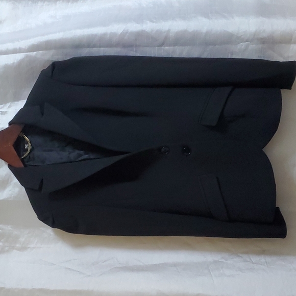 ELIZABETTA FRANCHI BLACK BLAZER SIZE 46 - Picture 1 of 16